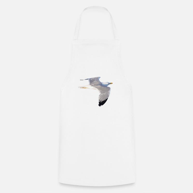 gull - Cooking Apron - white