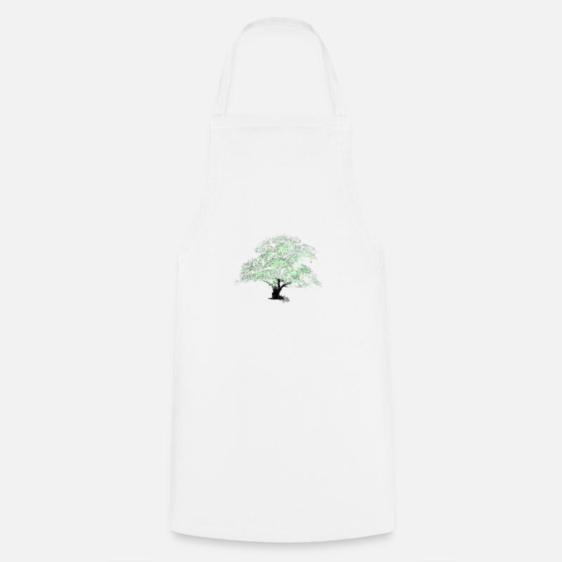 Oaktree - Cooking Apron - white