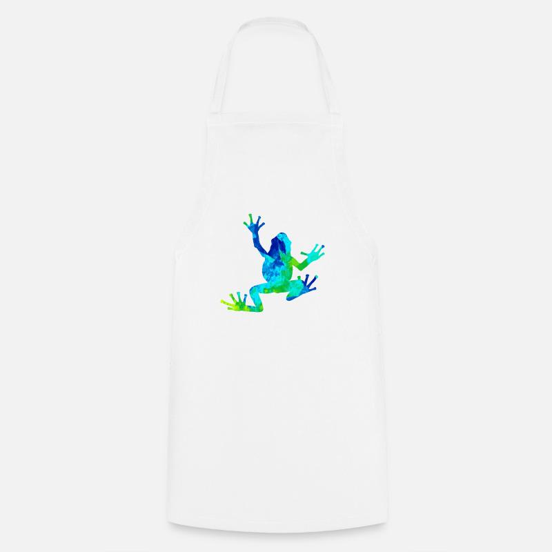 frog - Cooking Apron - white