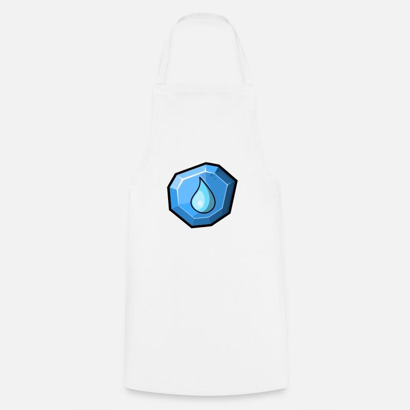 Element: Water - Cooking Apron - white