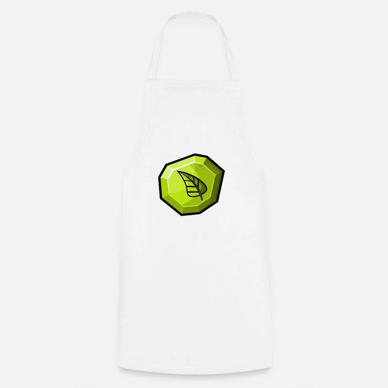 Element: Nature/Grass - Cooking Apron - white