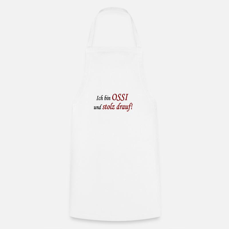 Easterner - Cooking Apron - white