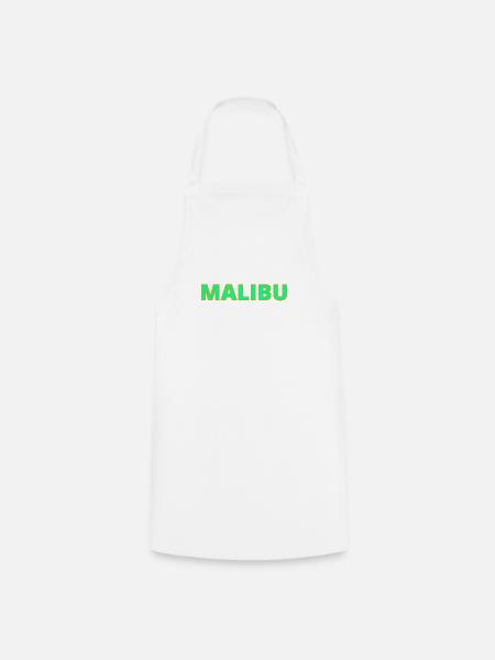 Malibu Geschenkidee - Kochschürze - Weiß
