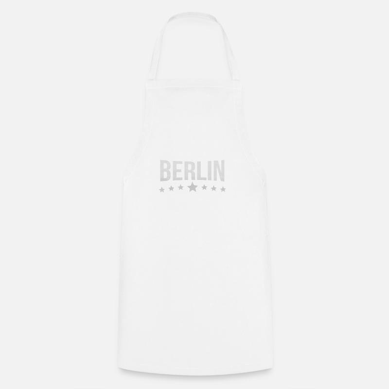 Berlin - Tablier de cuisine - blanc