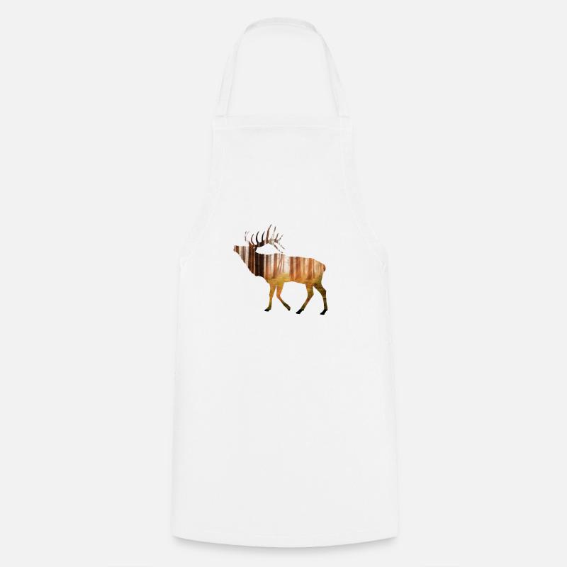 Moose - Cooking Apron - white