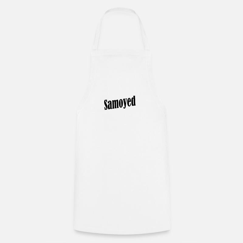 samoyède - Tablier de cuisine - blanc