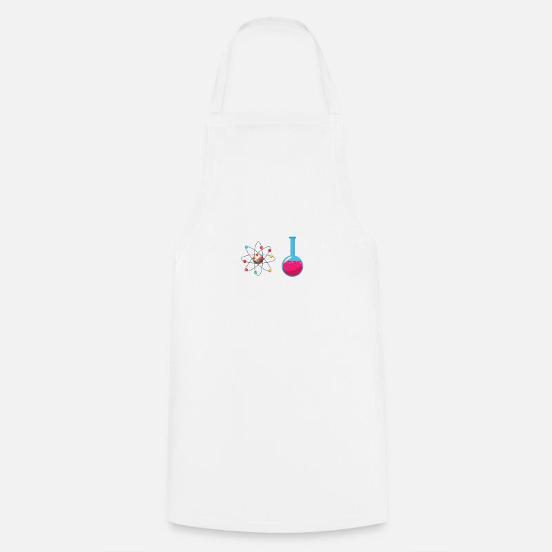 I can not, I have physics chemistry - Cooking Apron - white