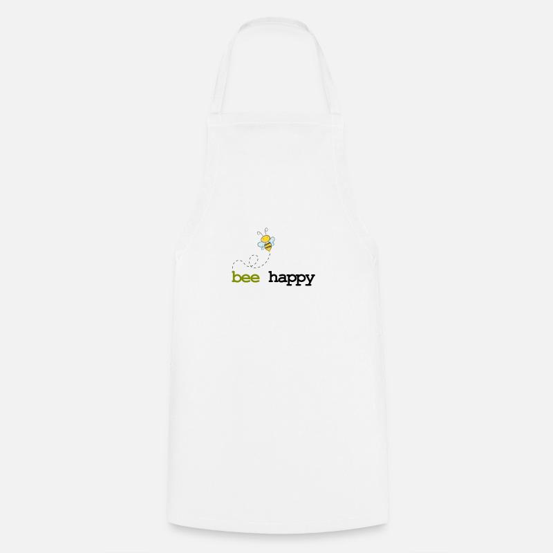 abeille - Tablier de cuisine - blanc