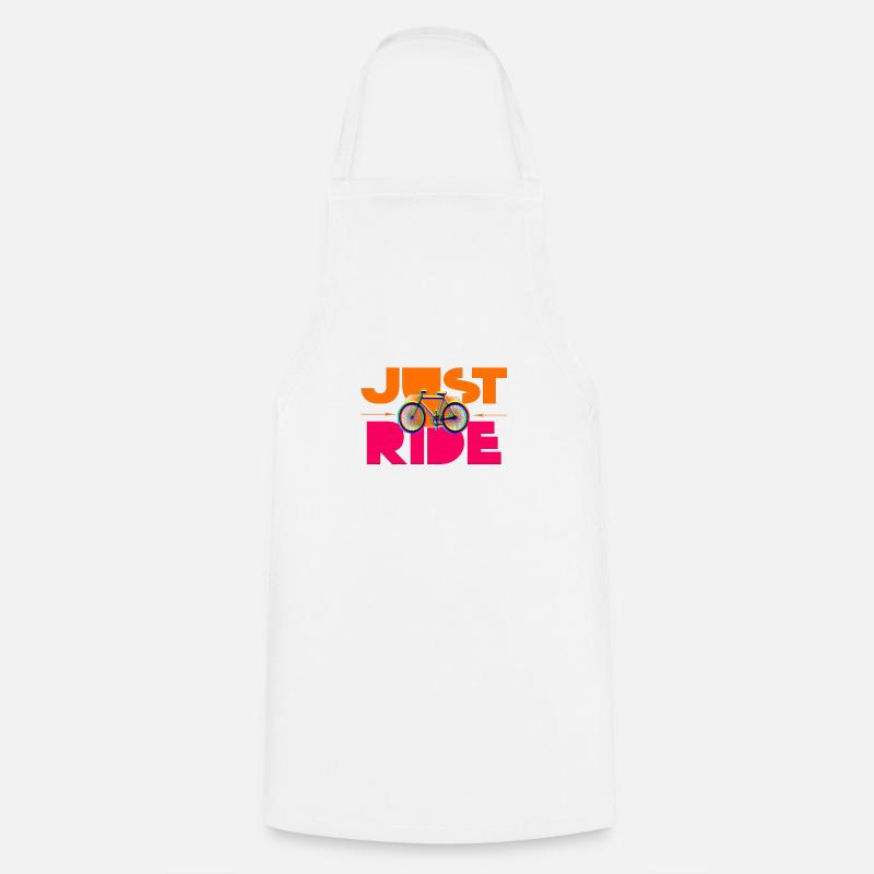 Just RIDE - Cooking Apron - white