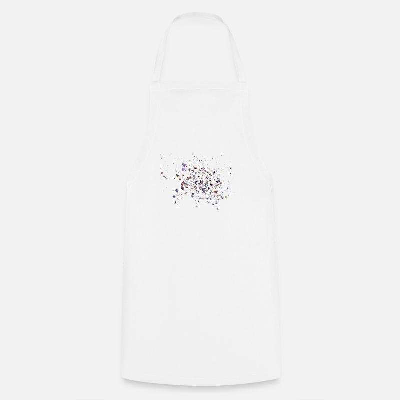 confetti - Cooking Apron - white