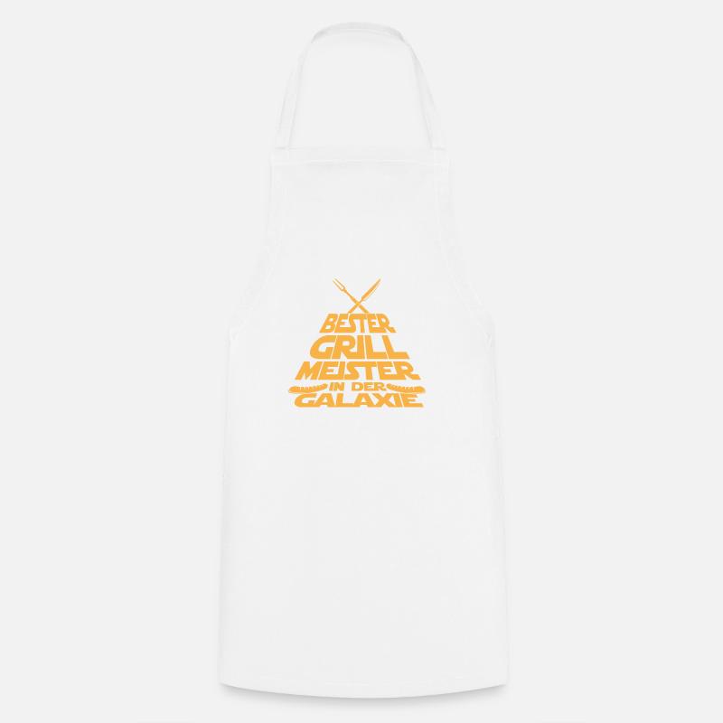 Science Fiction Grilling - Cooking Apron - white