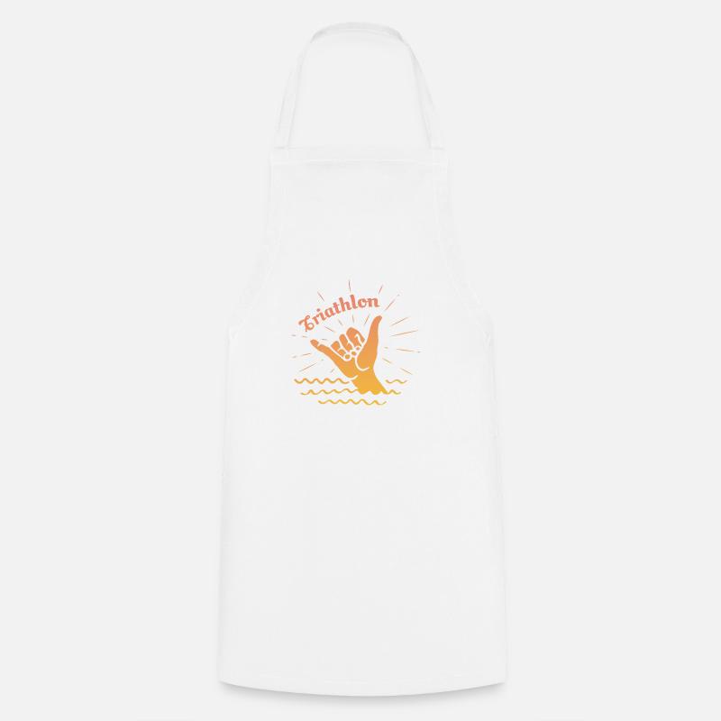 Triathlon - Cooking Apron - white