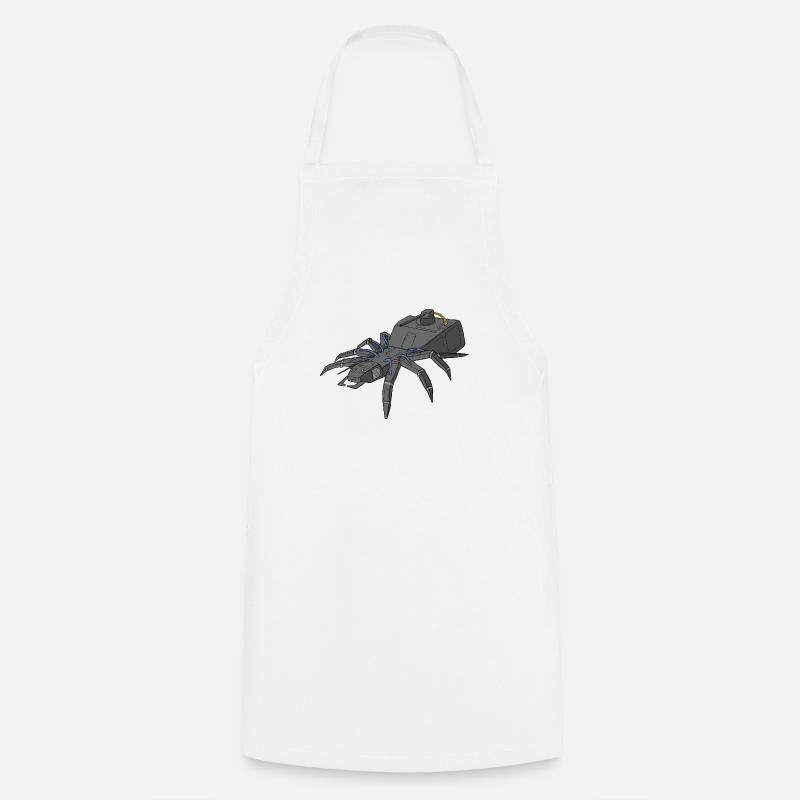 ragno Robotics - Grembiule da cucina - bianco