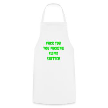 Muquezine n° 2 - Tablier de cuisine - blanc - Devant - AI Model Male 185 dark (185cm)
