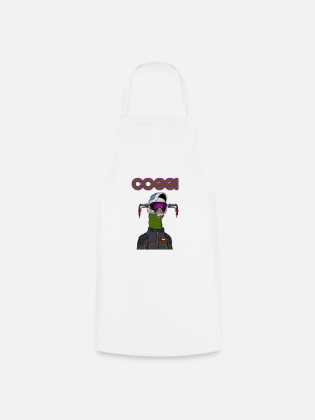 COGGI REITER - Kochschürze - Weiß