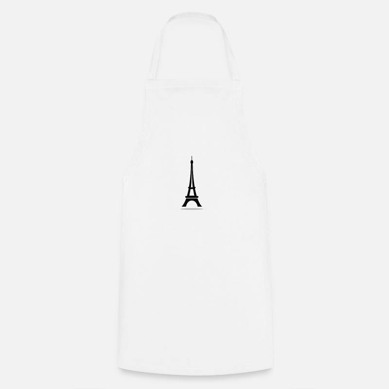 tour Eiffel - Tablier de cuisine - blanc