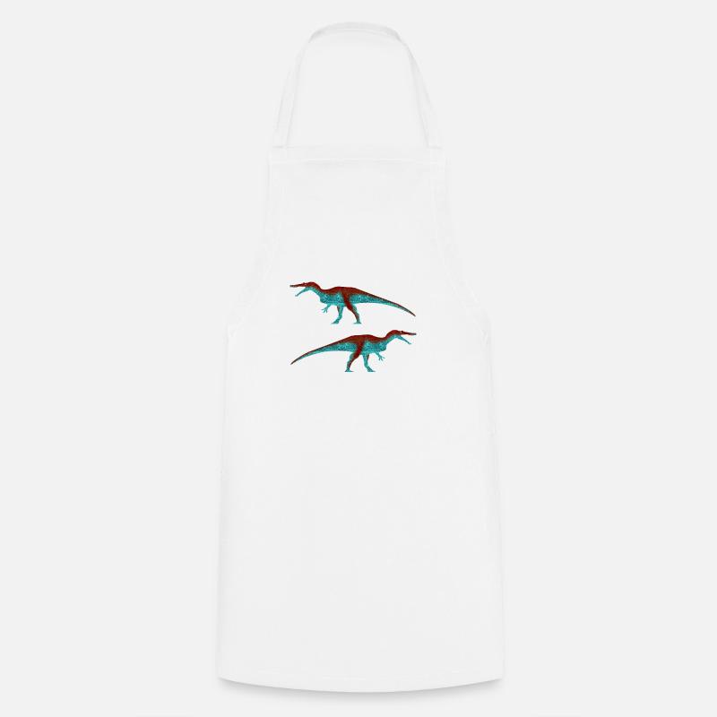 Baryonyx (Classique) - Tablier de cuisine - blanc