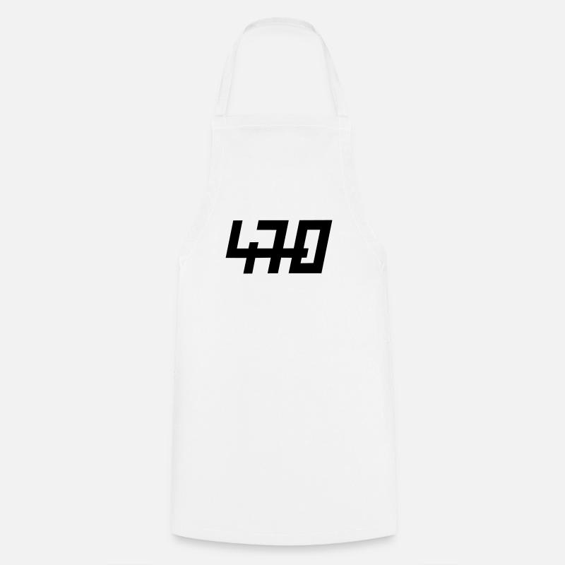470 - Cooking Apron - white