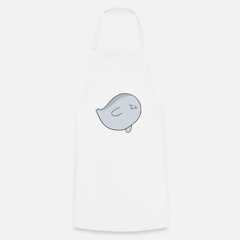 Ghost - Tablier de cuisine - blanc