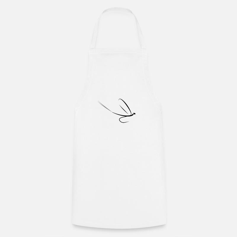 Modèle 3 - Mayfly - Tablier de cuisine - blanc