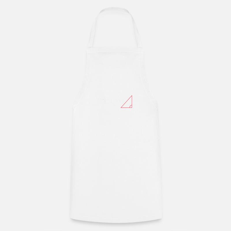 Pythagoras - Cooking Apron - white