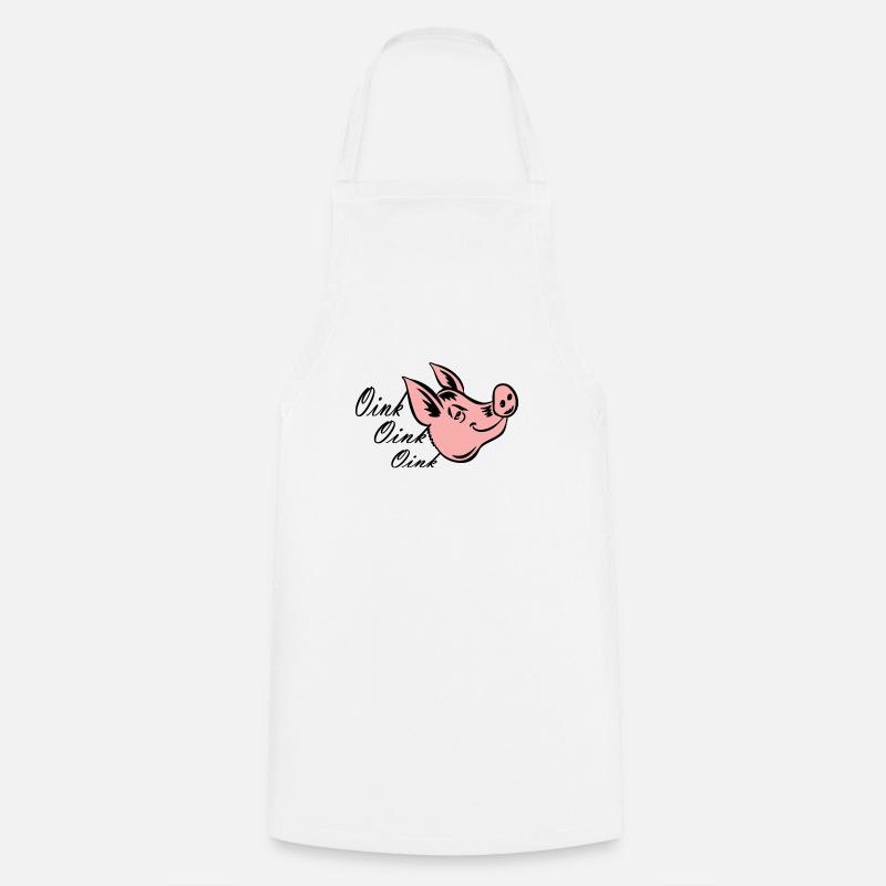 Petit cochon - Tablier de cuisine - blanc