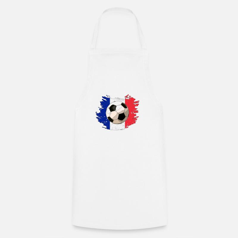 France's ball - Cooking Apron - white