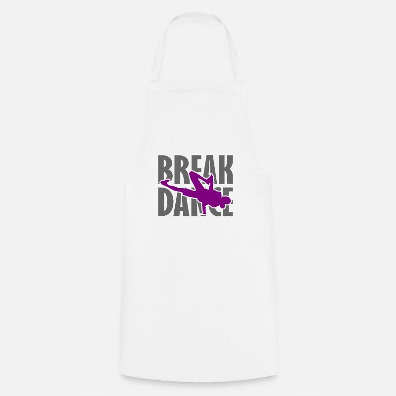 Breakdance breakdance streetdance - Tablier de cuisine - blanc