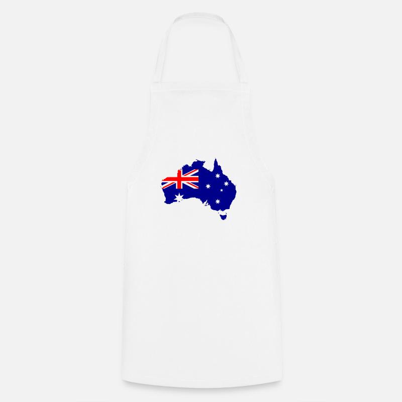 Australia 24th - Cooking Apron - white