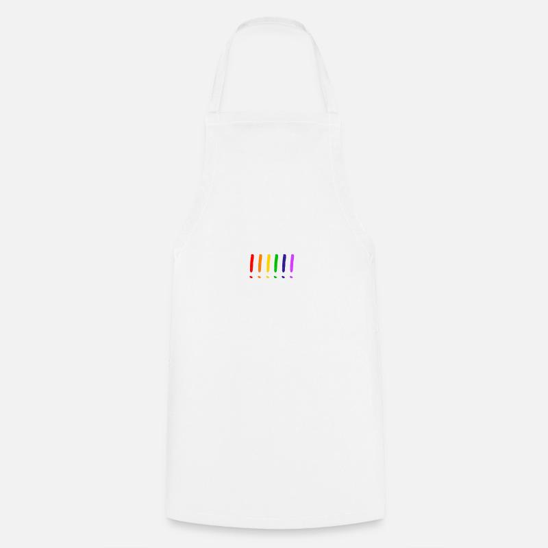 Quel que soit l'arc-en-ciel LGBT - Tablier de cuisine - blanc