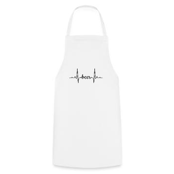 Bière - Tablier de cuisine - blanc - Devant - AI Model Male 185 dark (185cm)