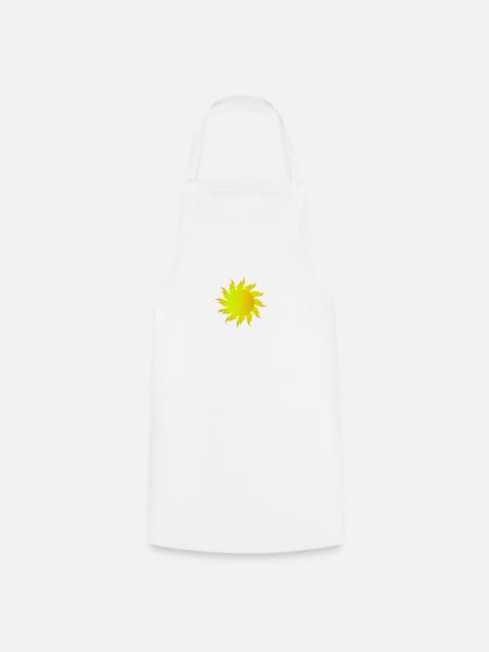 Sun - Kochschürze - Weiß