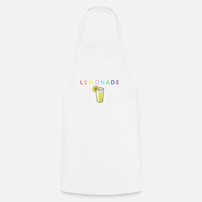 LEMONADE - Kochschürze - Weiß