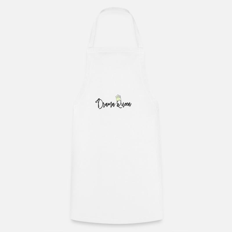 Drama Queen 2 - Tablier de cuisine - blanc