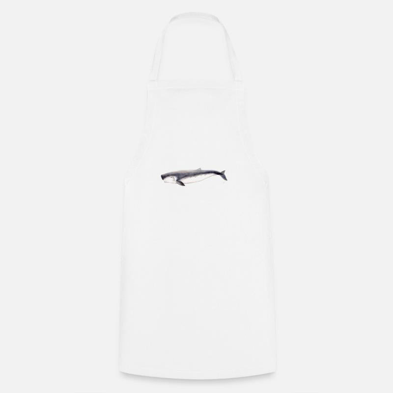 sperme pygmée cachalot pygmée baleine Kogia breviceps - Tablier de cuisine - blanc
