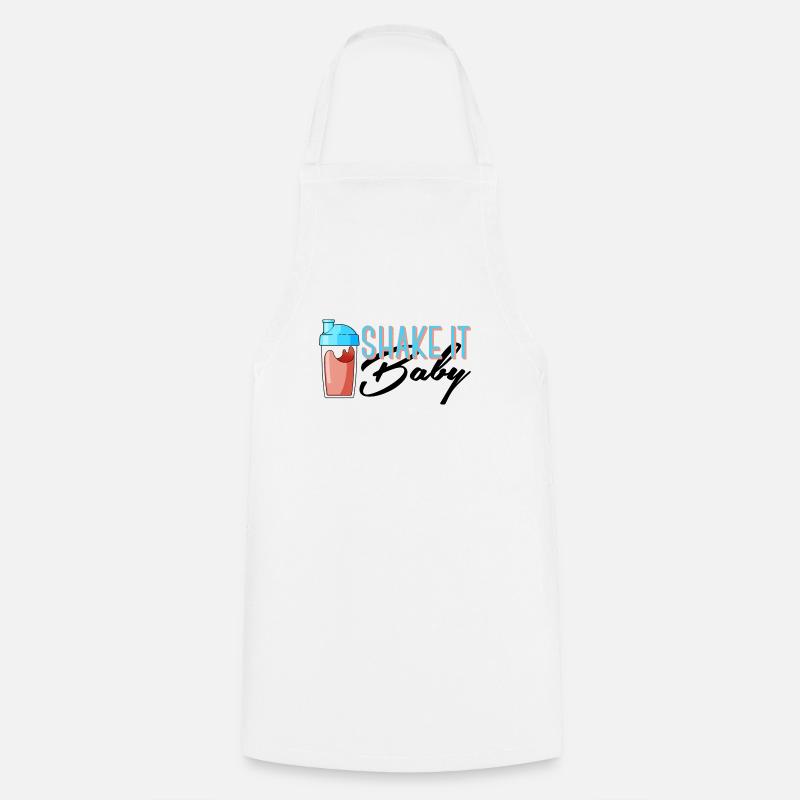 Shake it baby - Cooking Apron - white