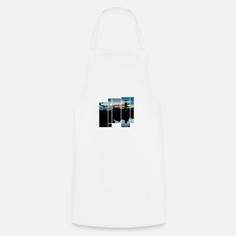 Lighthouse Ireland - Cooking Apron - white