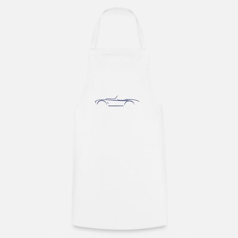 Shelby AC Cobra Sketch - Cooking Apron - white