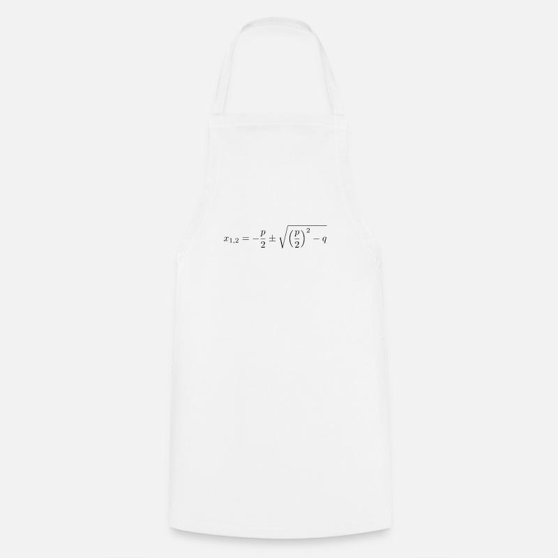 Formule PQ - Tablier de cuisine - blanc