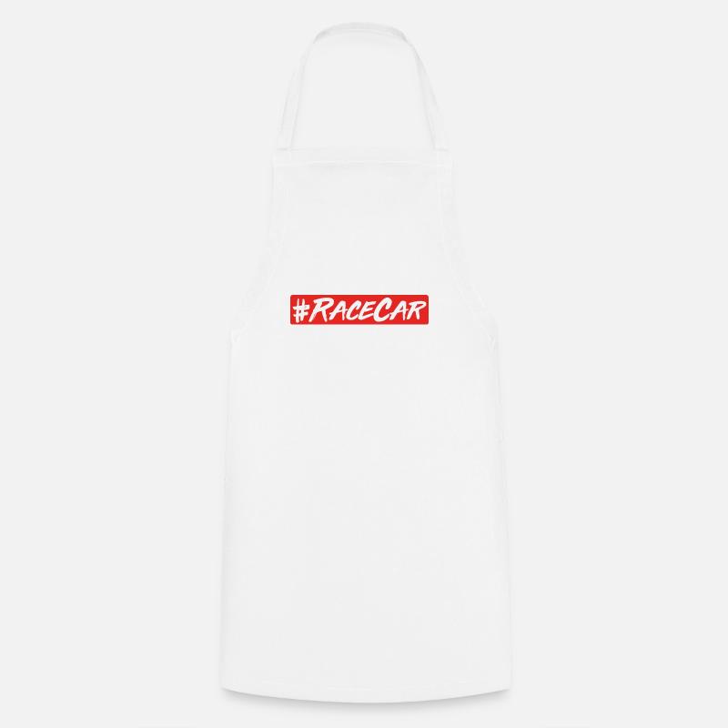 Racecar - Cooking Apron - white
