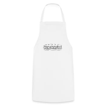 Which? - Sandwich - Kochschürze - Weiß - Vorne - AI Model Male 185 dark (185cm)