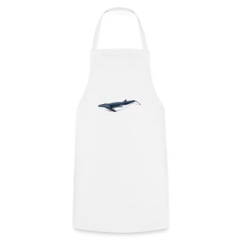 Bebe Baby-Bryde-Wal - Bebe baleine - Kochschürze - Weiß - Vorne - AI Model Male 185 dark (185cm)