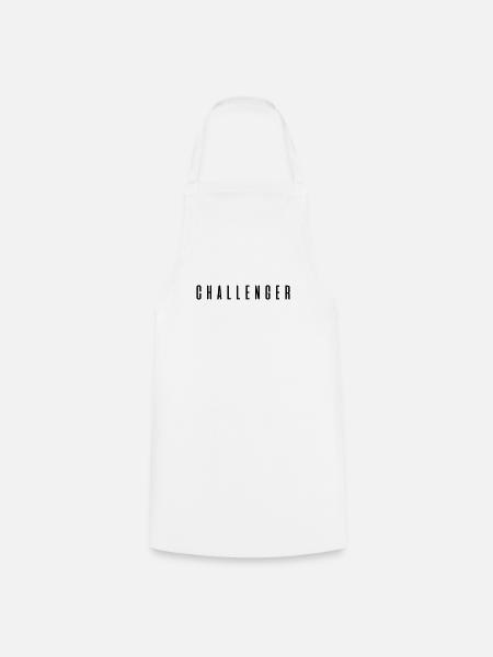 Challenger! Gift sayings - Cooking Apron - white