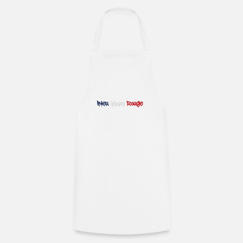 BLEU BLANC ROUGE TAGG - Tablier de cuisine - blanc