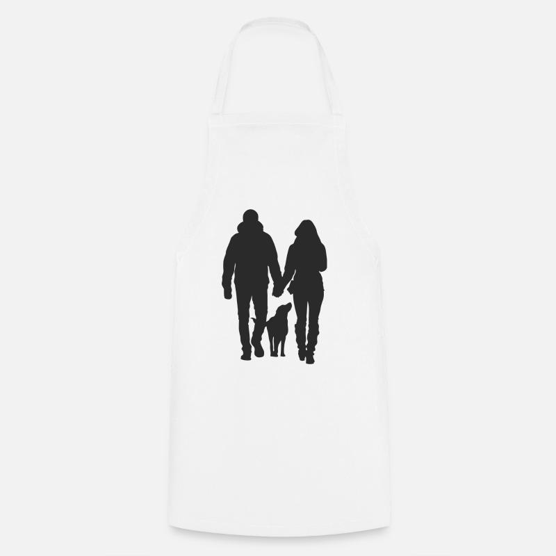 L'amour - Tablier de cuisine - blanc