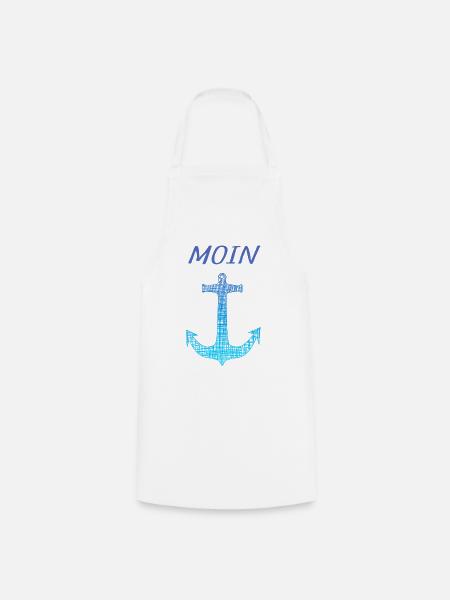 Moin - Kochschürze - Weiß