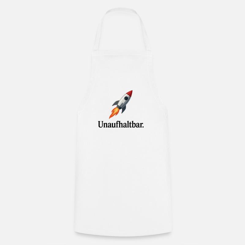 Unstoppable - Cooking Apron - white