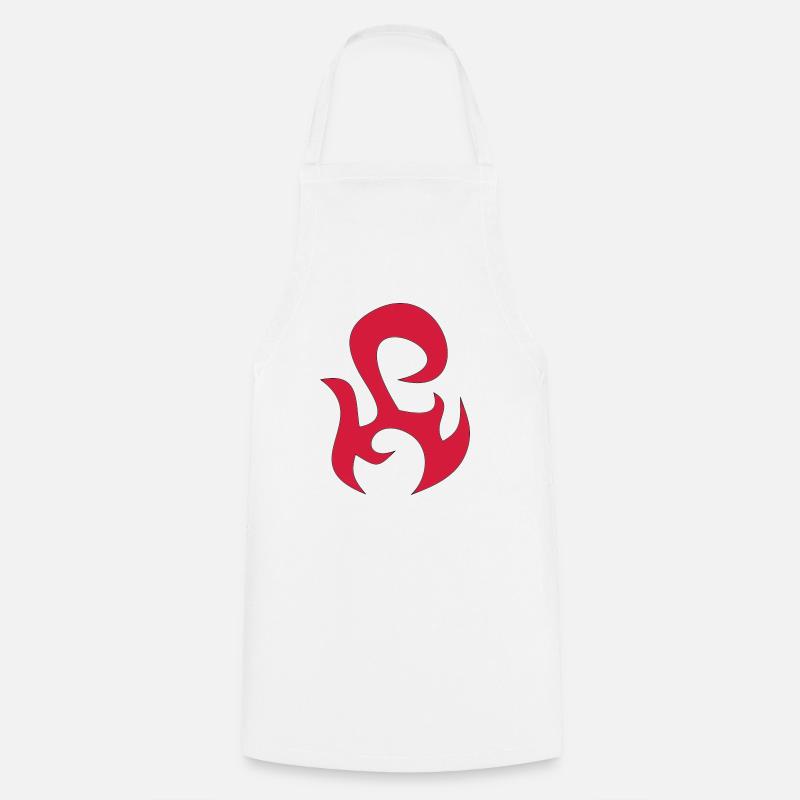 tribal - Tablier de cuisine - blanc