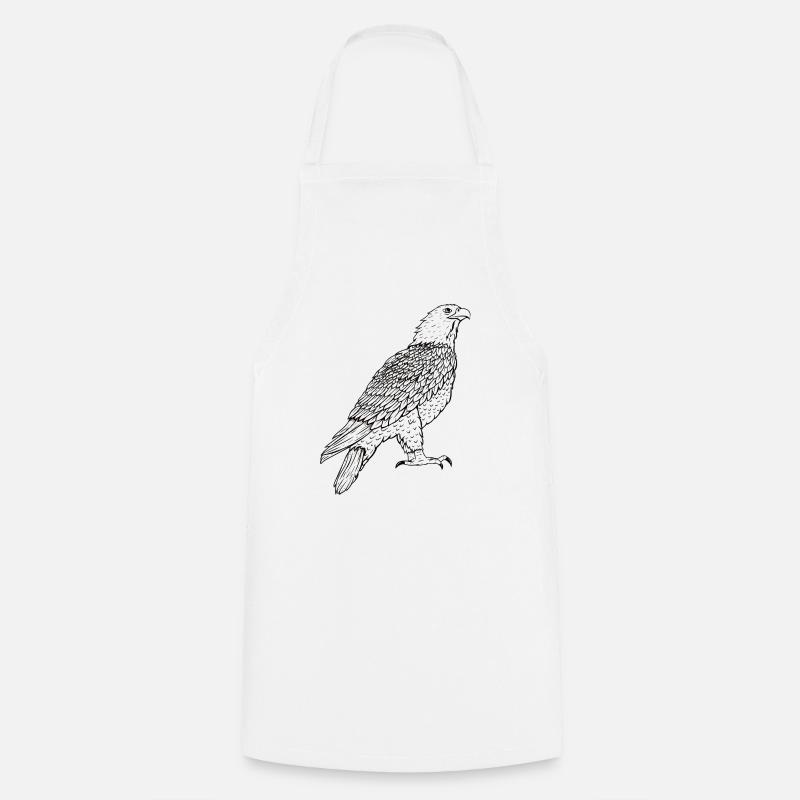 eagle - Cooking Apron - white