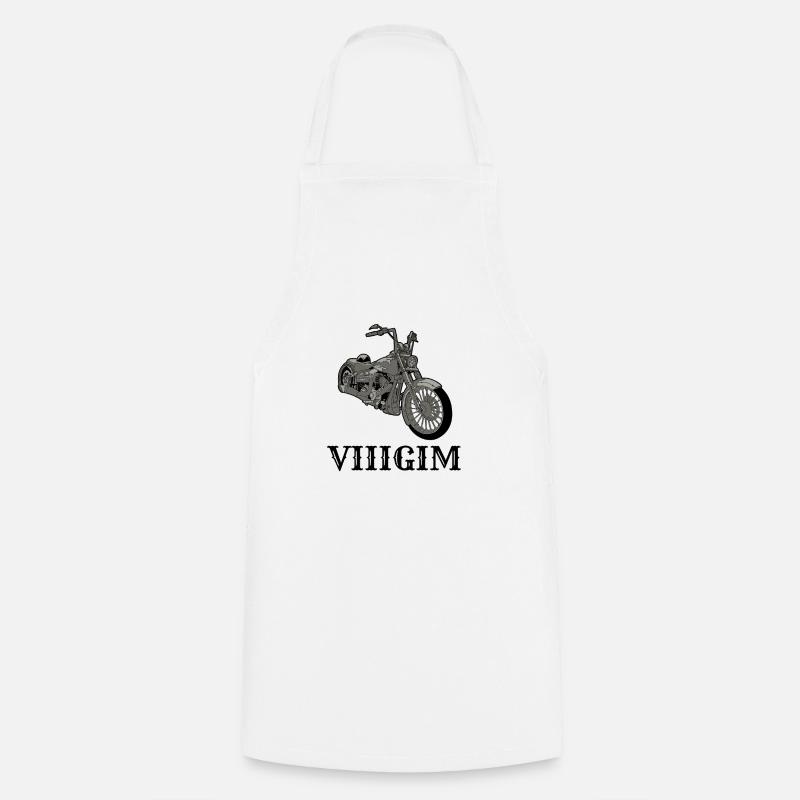 Custom - Cooking Apron - white